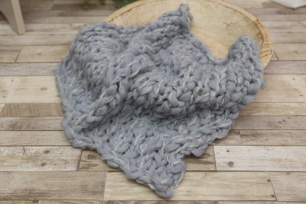 Knit Layer- Double Textures- Whimsical Clouds- Ready to Ship
