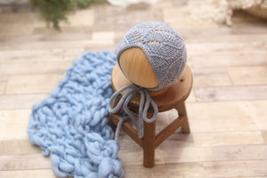 Knit Layer and/or Newborn Boy Bonnet- Blake- Ready to Ship