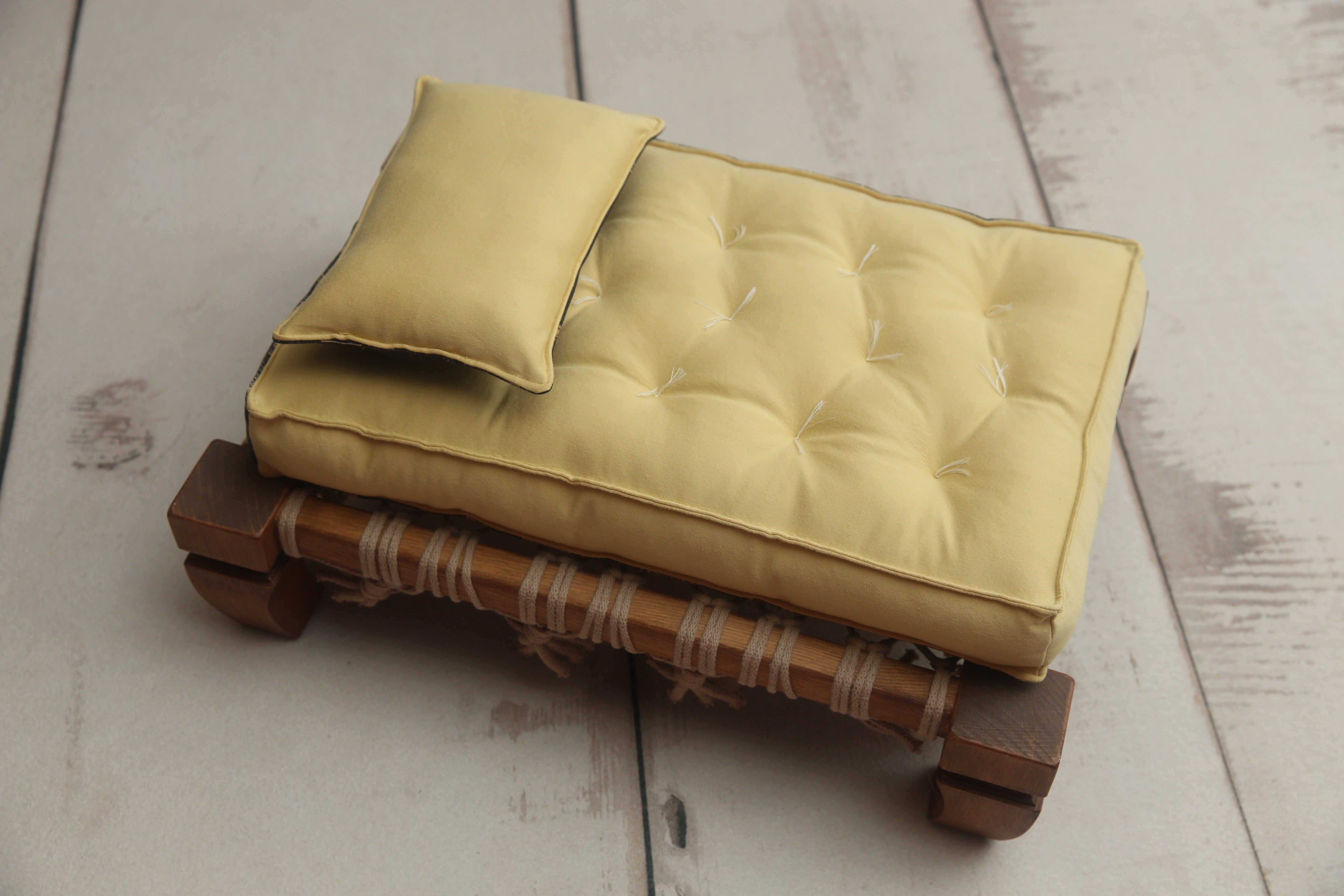 REVERSIBLE 2 Color Busy Little Bee- NB Mattress- MADE TO ORDER