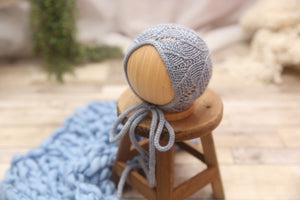 Knit Layer and/or Newborn Boy Bonnet- Blake- Ready to Ship
