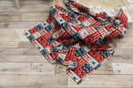 "Quilted" Layer, Basket Stuffer, Blanket- Stars and Stripes- Made to order