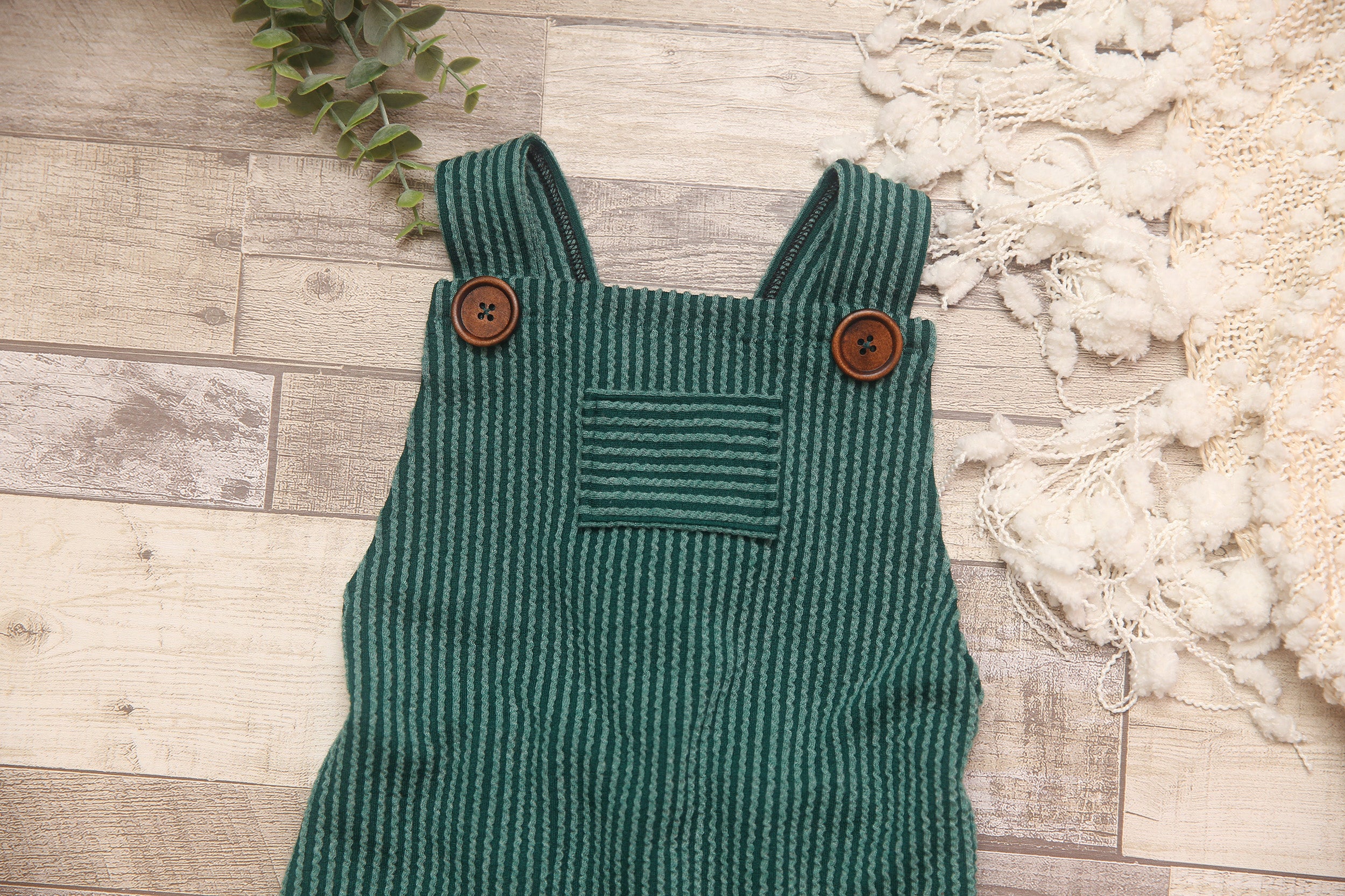 Hunter Green Waves Graham Suspenders-Sitter Size- MADE TO ORDER