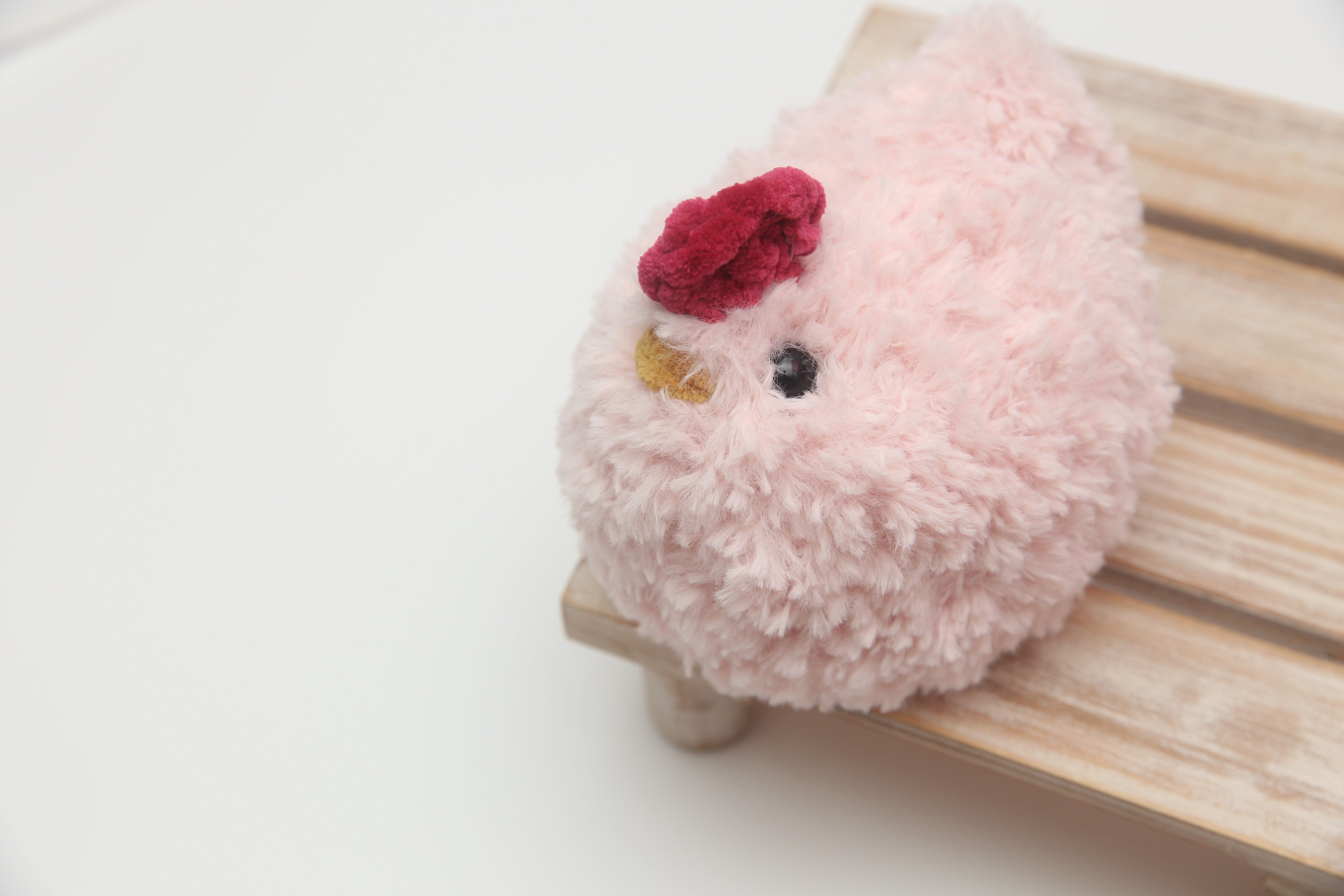 NON-PROP Classy Mabel the Chicken; Faux Fur, Made to Order