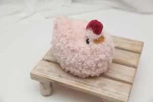 NON-PROP Classy Mabel the Chicken; Faux Fur, Made to Order