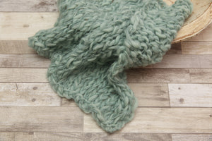 Knit Layer- Double Textures- Sage- Ready to Ship