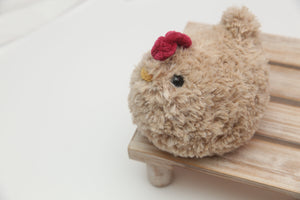 NON-PROP Classy Mabel the Chicken; Faux Fur, Made to Order