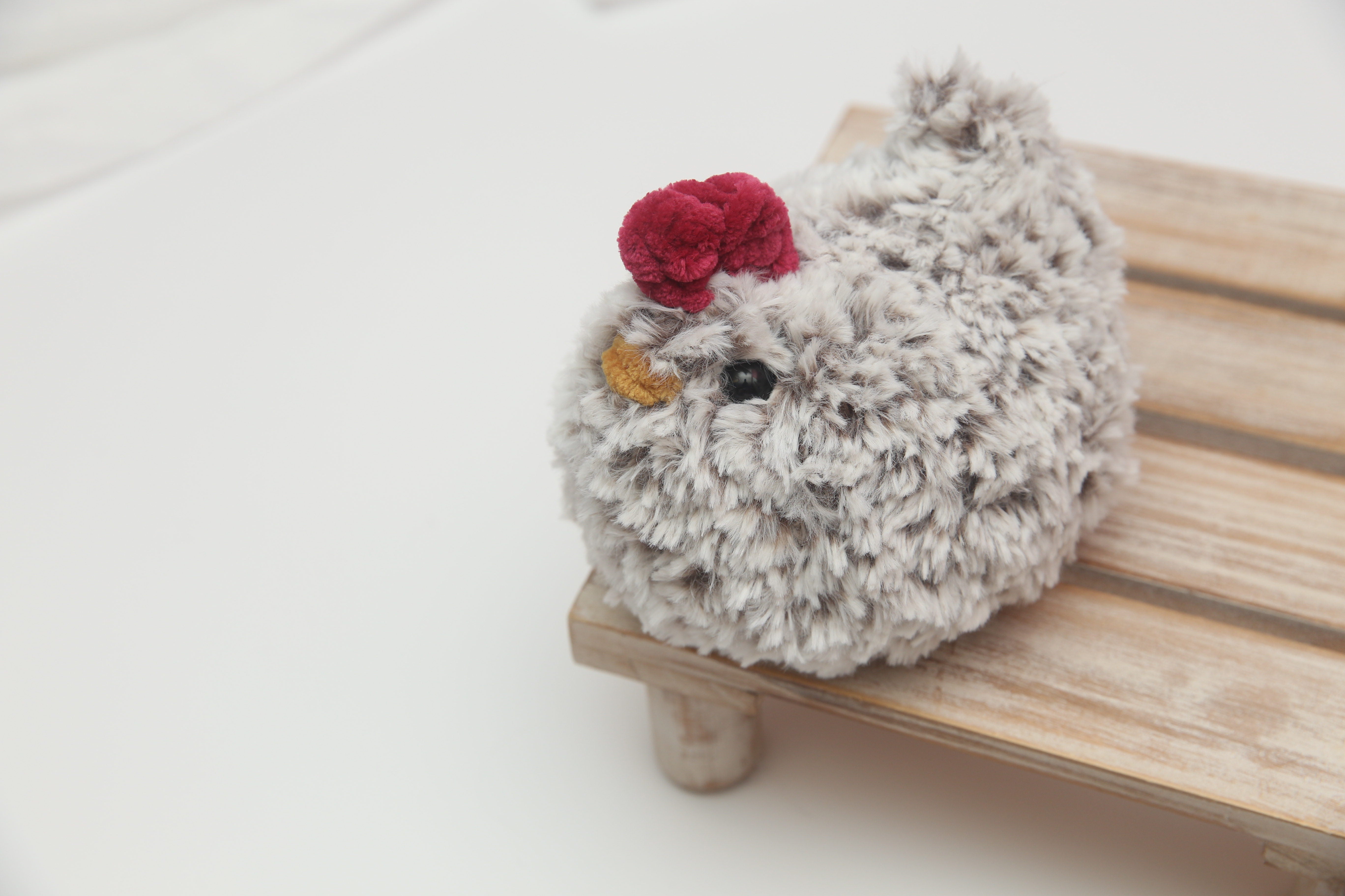 NON-PROP Classy Mabel the Chicken; Faux Fur, Made to Order