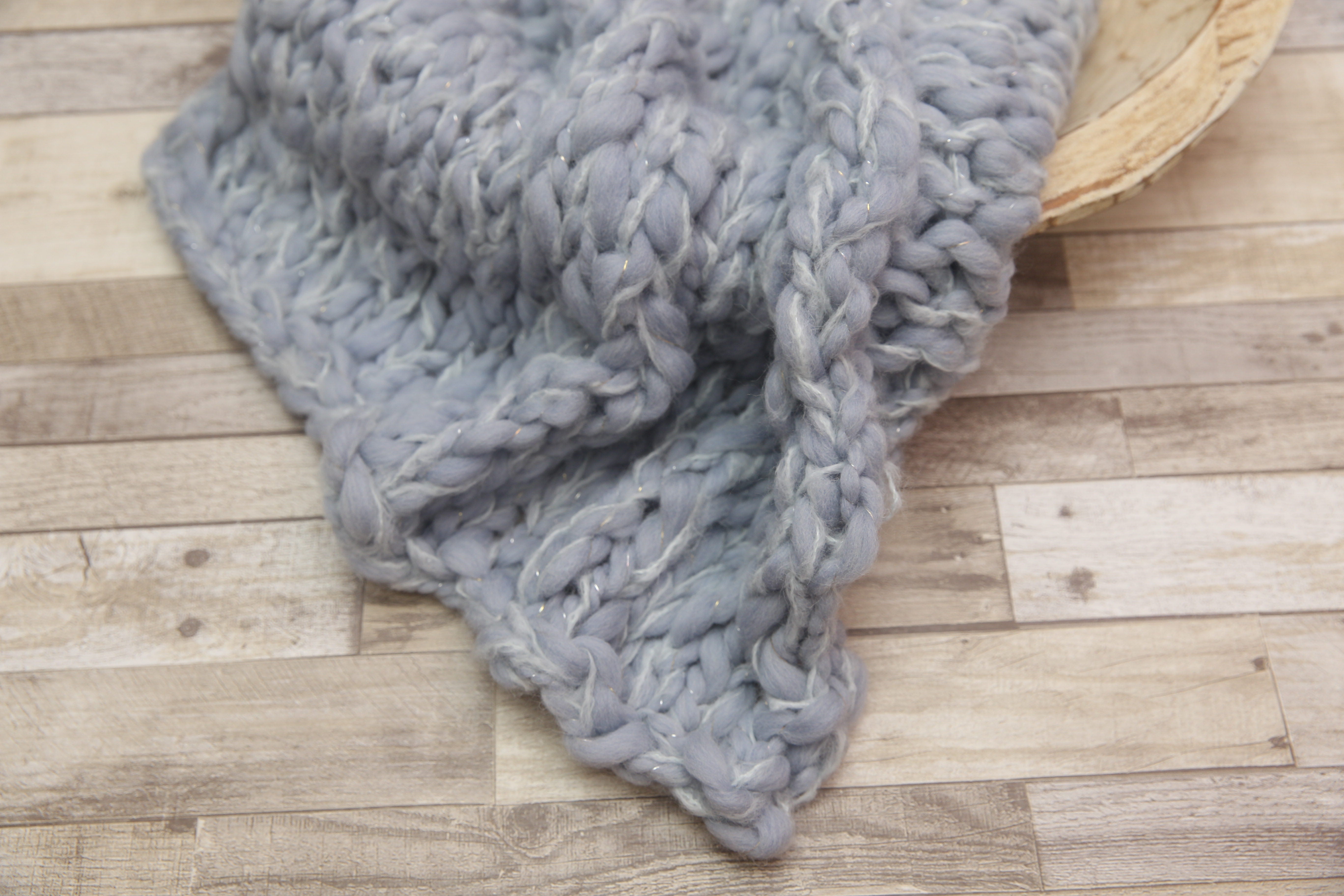 Knit Layer- Double Textures- Whimsical Clouds- Ready to Ship