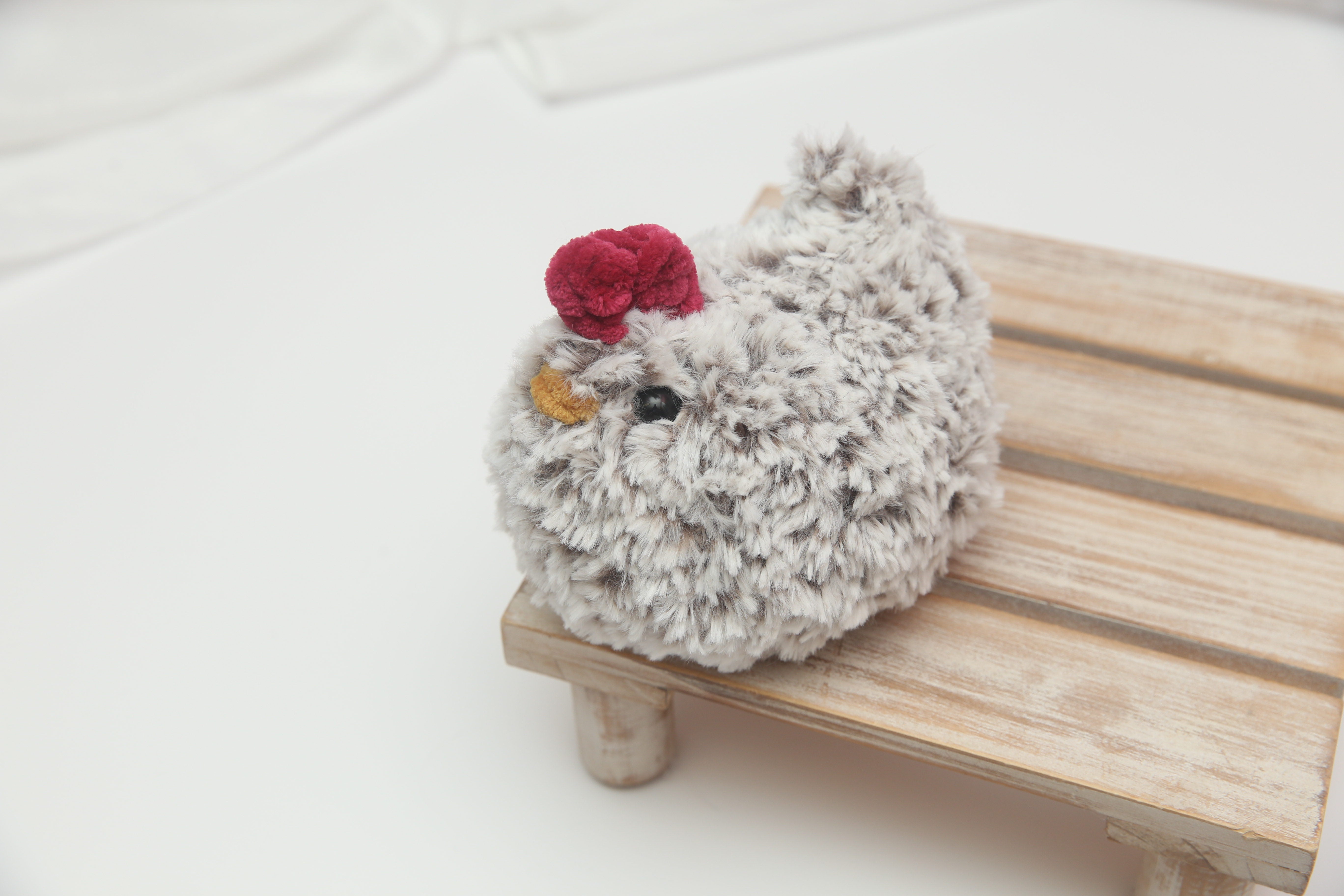 NON-PROP Classy Mabel the Chicken; Faux Fur, Made to Order