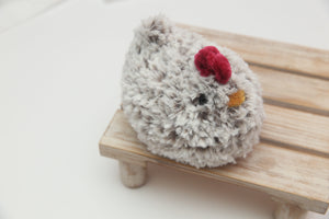 NON-PROP Classy Mabel the Chicken; Faux Fur, Made to Order