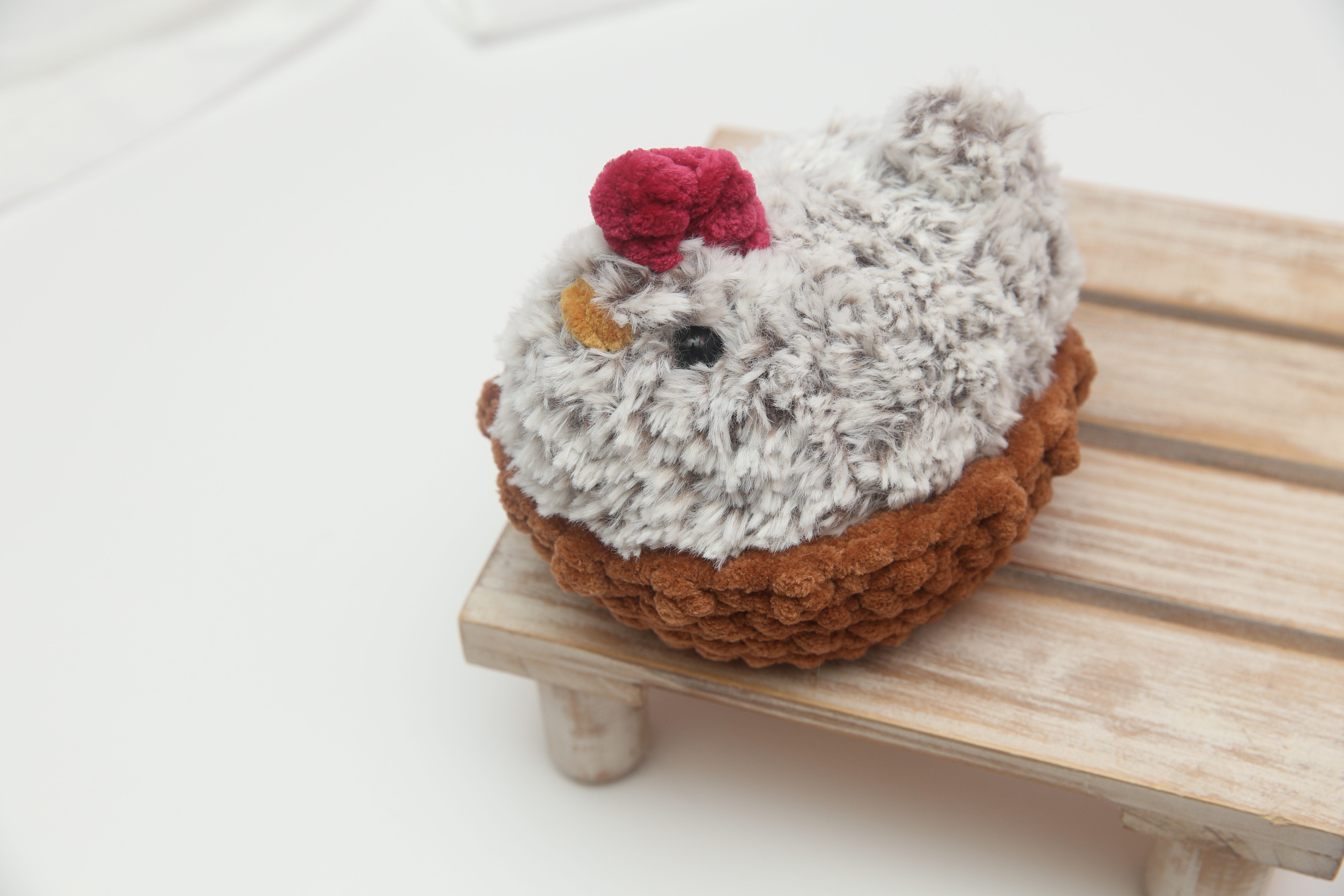 NON-PROP Classy Mabel the Chicken; Faux Fur, Made to Order