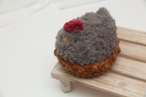 NON-PROP Classy Mabel the Chicken; Faux Fur, Made to Order