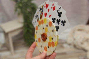 Playing Card Holder; Card Holder; Made to Order; Oh BeeHive; NON-PROP