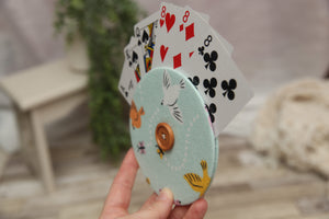 Playing Card Holder; Card Holder; Made to Order; Birds of a Feather; NON-PROP