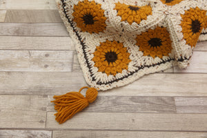 Crochet Layer- Lovely Sunflowers- Ready to Ship