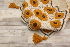 Crochet Layer- Lovely Sunflowers- Ready to Ship