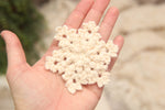 NON-PROP Snowflake Decoration; Ivory; Ready to Ship