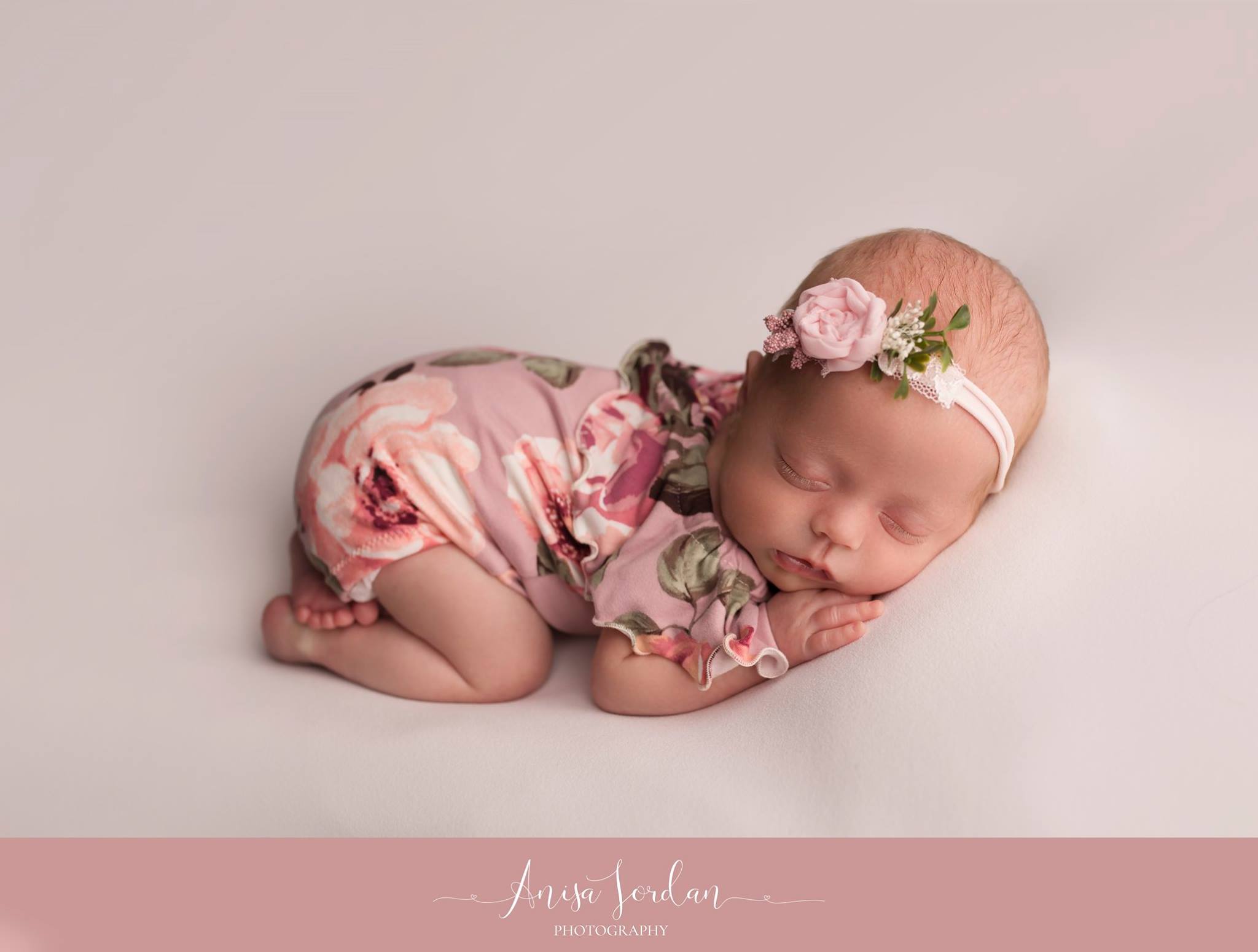 Anisa- Newborn or Sitter Flutter Romper; Newborn Romper; Sitter Romper; Soft Yellow Floral; MADE TO ORDER