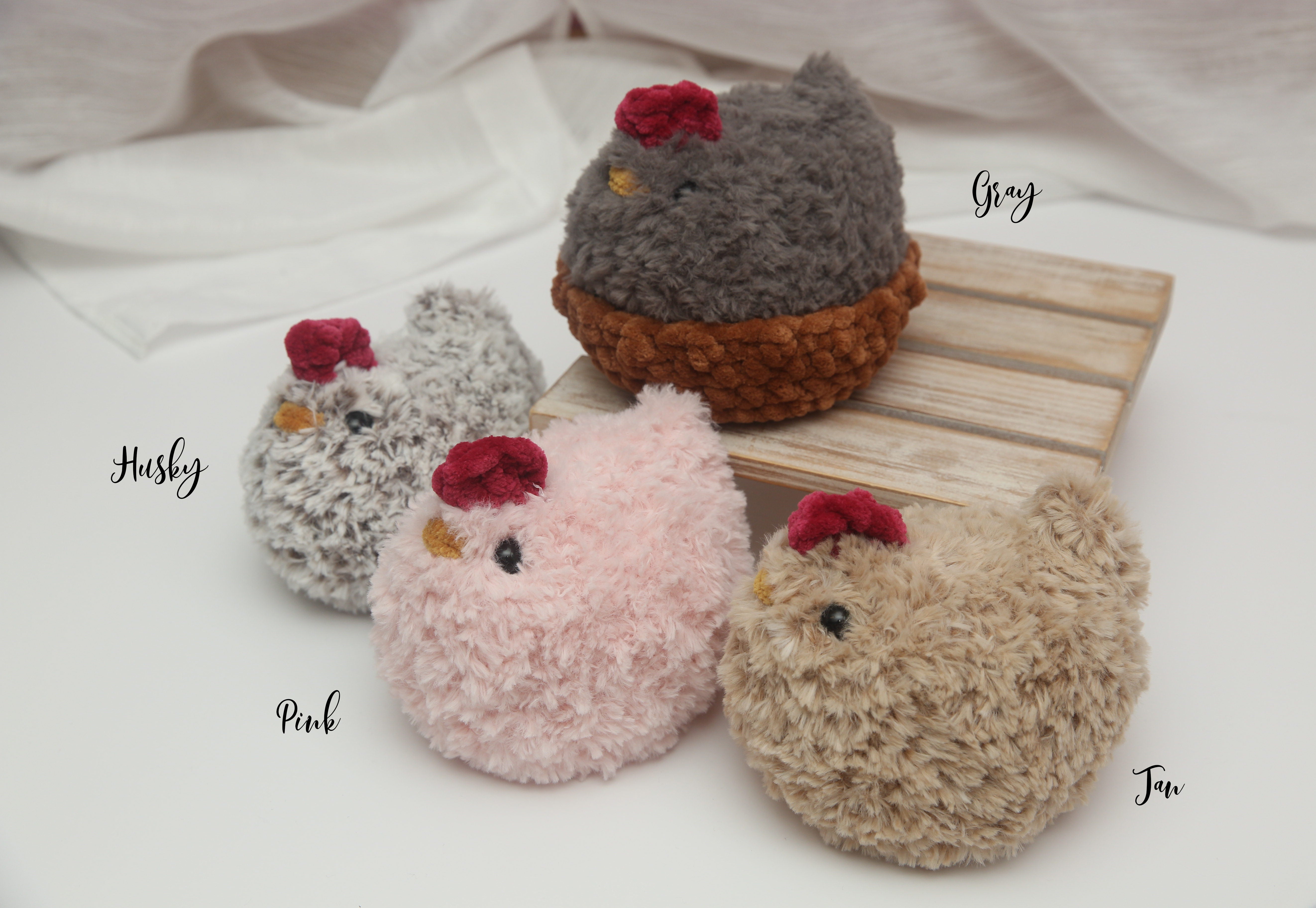 NON-PROP Classy Mabel the Chicken; Faux Fur, Made to Order