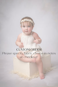 CUSTOM Willow Sitter (9-12 Month) Vintage Rose Outfit- MADE TO ORDER