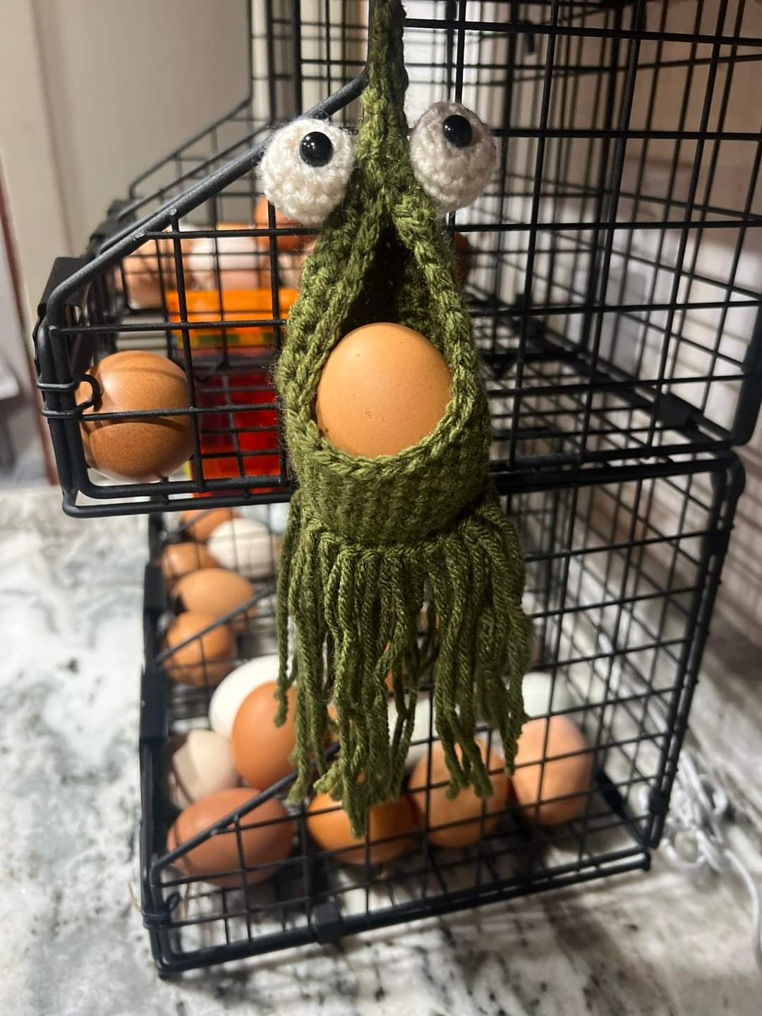 NON-PROP Yipyip!; Crochet Decoration; Made to Order