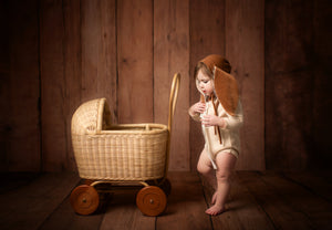 CUSTOM Rylie- Newborn/Sitter Girl Hooded- Made to Order
