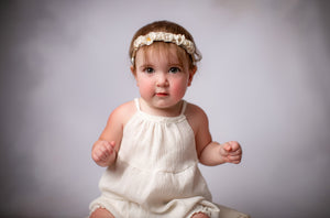 CUSTOM Willow Sitter (9-12 Month) Vintage Rose Outfit- MADE TO ORDER