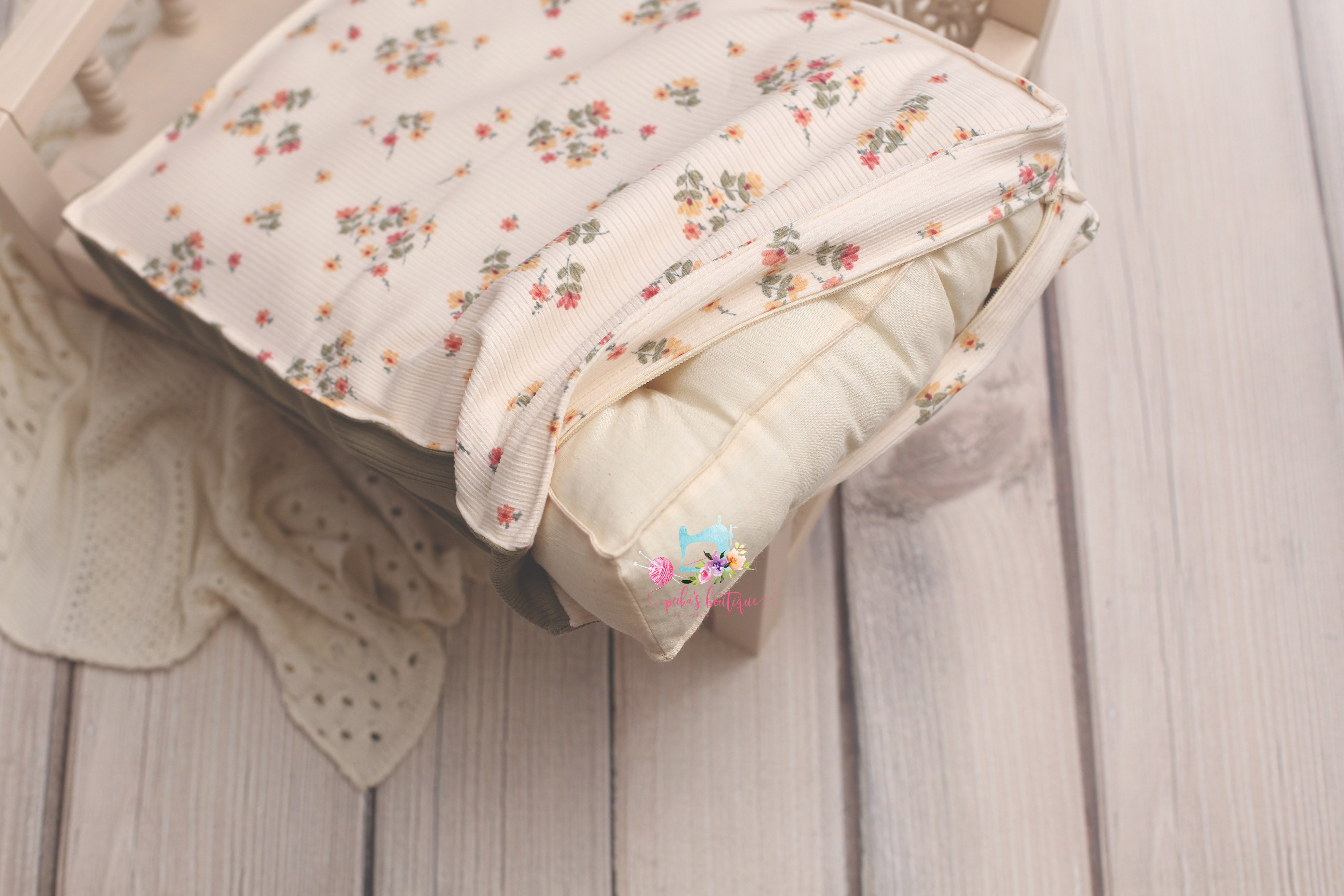 CUSTOM Newborn Mattress COVER- Three Sizes Available!- Made To Order!