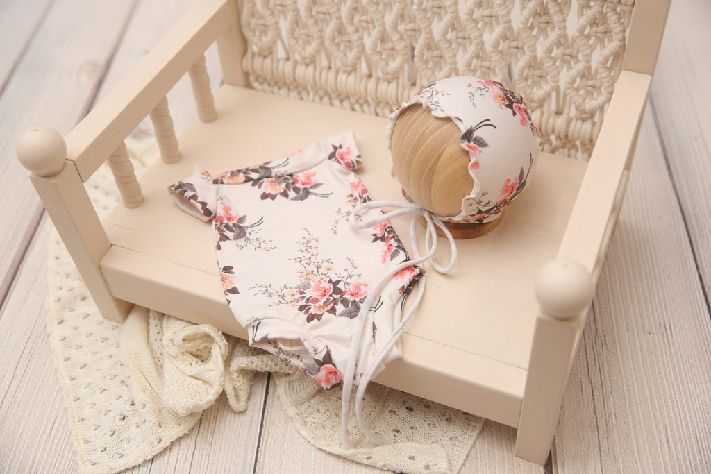 Lilly Romper; Newborn to sitter; Natalie- READY TO SHIP