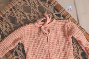 *NEW DESIGN* Chunky Waffle Footie Jammies- Newborn- MADE TO ORDER