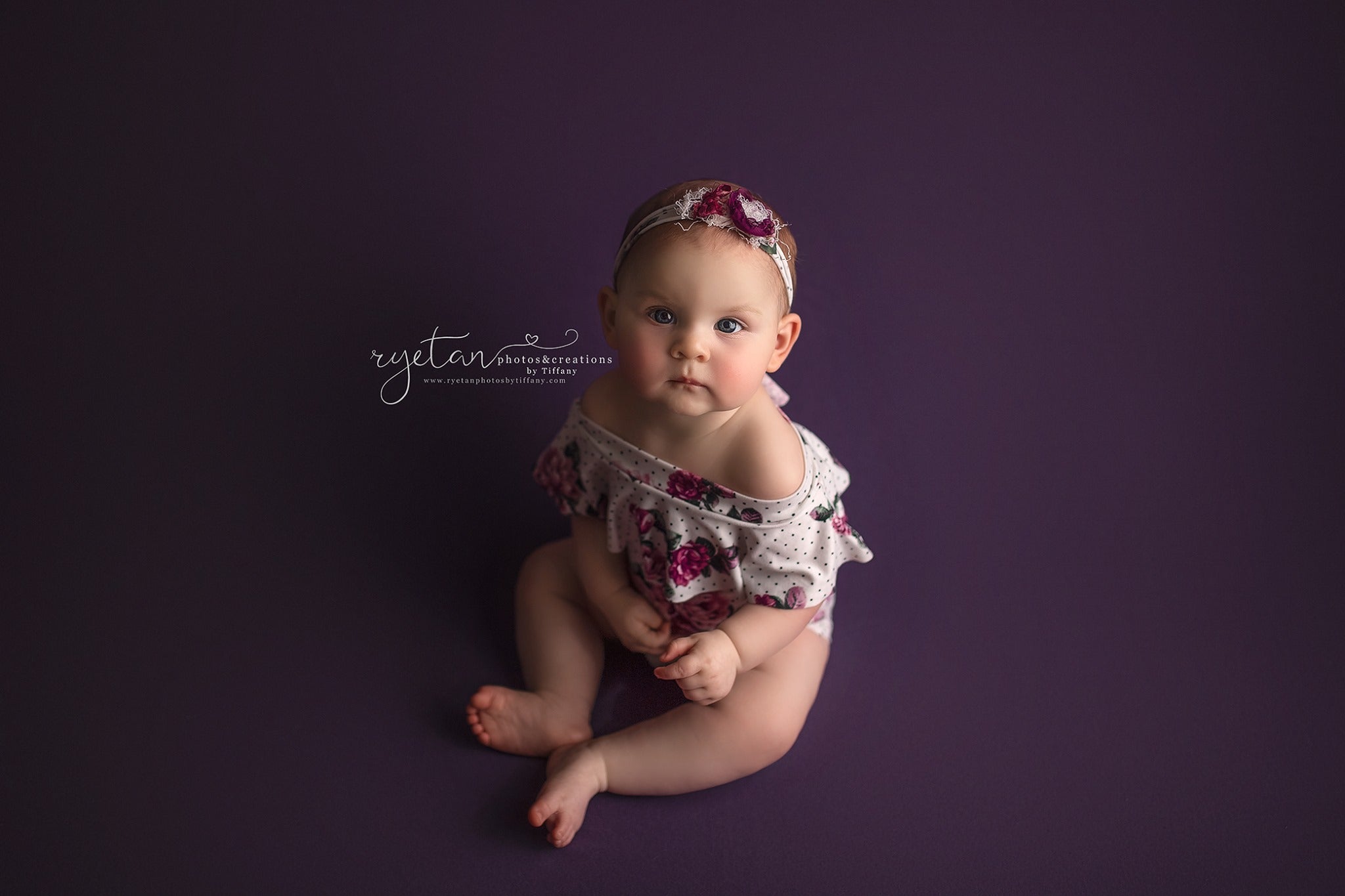 Lilly Romper; Newborn to sitter; Dainty Pink on Ivory Floral- MADE TO ORDER