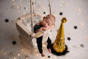 Newborn Madelyn Romper- Dainty Plum- MADE TO ORDER