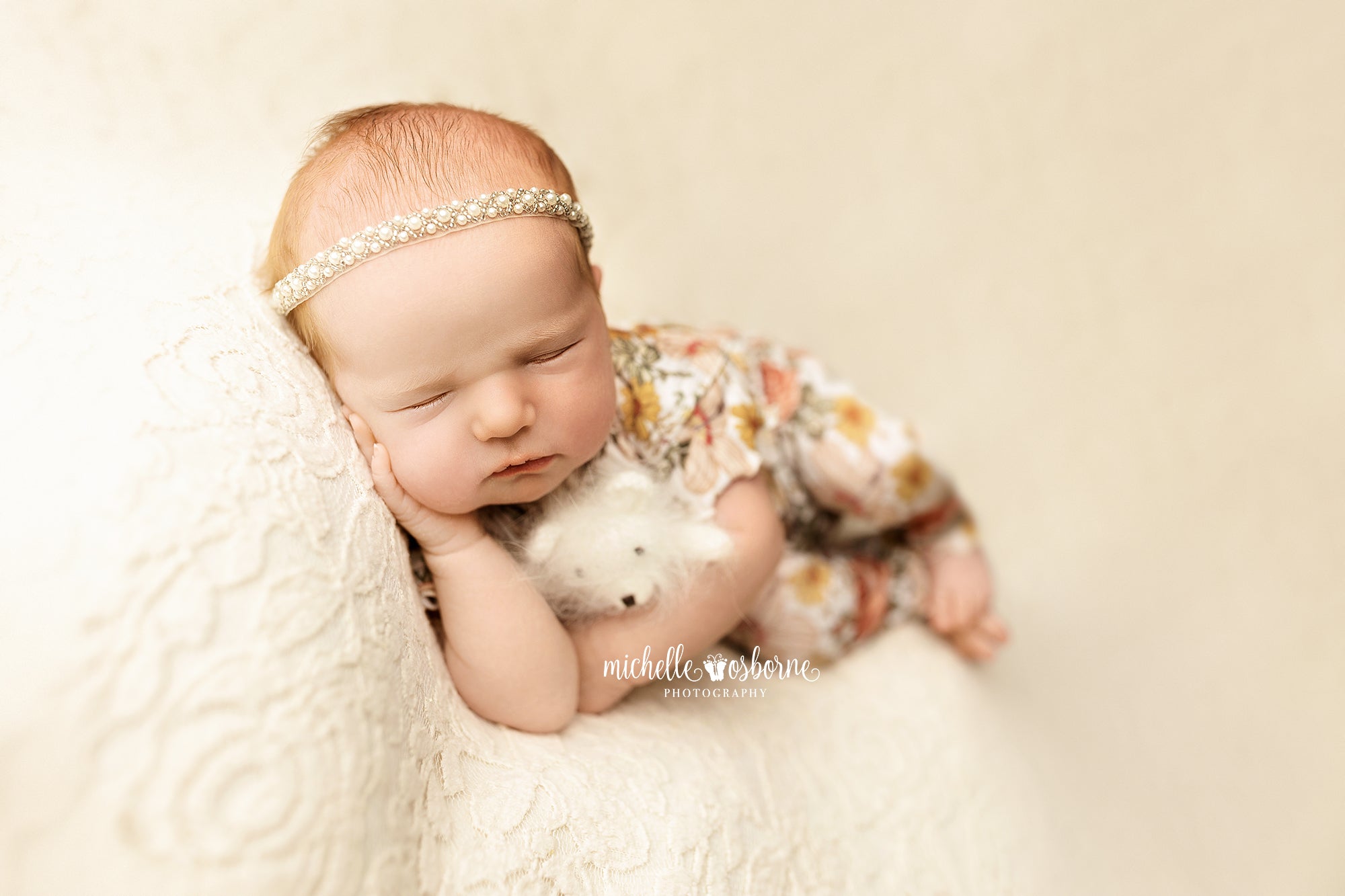 Newborn Madelyn Romper- Dainty Plum- MADE TO ORDER